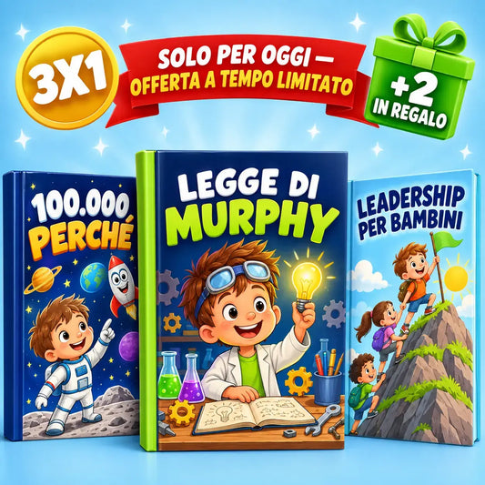 3X1 — Cresci un figlio che sa di più, ragiona meglio e ha il coraggio di dire la sua